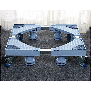 Kê chân tủ lạnh máy giặt có 8 trụ 4 bánh đôi