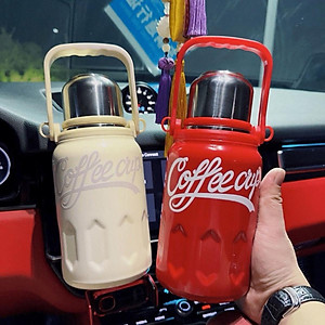 Bình Giữ Nhiệt Coffe Cup Dung Tích 1200ml 800Ml. Bình Đựng Nước Bằng Chất Liệu Inox 316 Cao Cấp