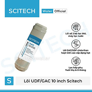 Lõi UDF/GAC 10 inch - Lõi số 2 máy lọc nước RO, bộ lọc thô - Hàng chính hãng