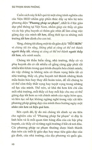 SƯ PHẠM KHAI PHÓNG - THẾ GIỚI, VIỆT NAM & TÔI (Bìa cứng) (Dạy chính là giúp người khác học! Khai phóng chính là khai mở tâm trí và giải phóng tiềm năng con người - Giản Tư Trung)