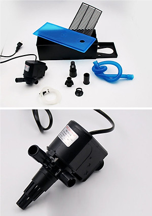 Máy lọc nước bể cá cảnh RS 9800 30W - 2100LH cho hồ thủy sinh 90m - 1m2 cao cấp. BH uy tín