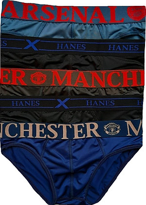 Combo 5 bộ quần lót nam lưng thun co giãn 4 chiều cao cấp ShopN6 - QLT5 (màu tối + chữ ngẫu nhiên)