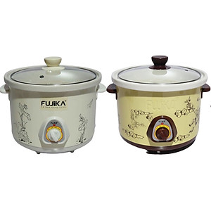 Nồi Kho Cá Fujika FJ-KC25 (2.5L) - Màu Nâu - Hàng chính hãng