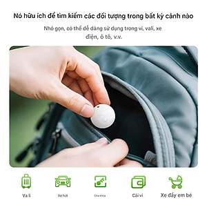 Định vị GPS Hoco E93A cho Android định vị toàn cầu không giới hạn khoảng cách, chống thất lạc đồ vật, sử dụng Google Find My Network - Hàng chính hãng