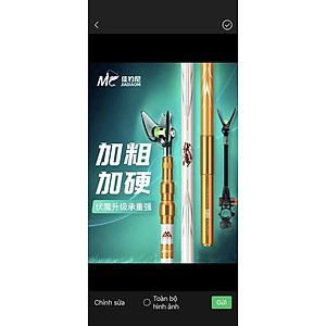 Gác Cần MC Cam Trắng  2m4 - 2m7 - 3m  Đồ Câu Văn Chương