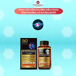 Bộ sản phẩm xương khớp nhập khẩu chính hãng trong uống ngoài bôi gồm: Viên uống GO Glucosamine 1-A-Day 1500mg (60 viên) và Kem bôi khớp Stabil (75 gam)