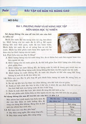 Bài Tập Cơ Bản Và Nâng Cao Khoa Học Tự Nhiên 7