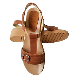 Giày Sandal Nữ BIGGBEN Da Bò Thật SDN43