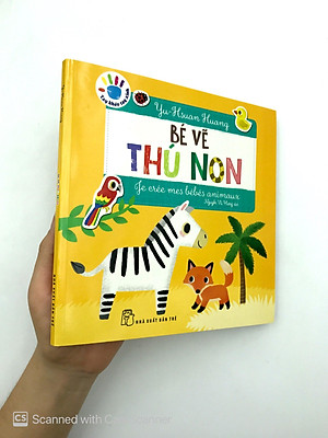 Sách Tay Khéo Tay Xinh - Bé Vẽ Thú Non