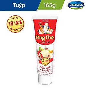 Thùng Sữa Đặc Có Đường Vinamilk Ông Thọ Đỏ (Tuýp 165g)