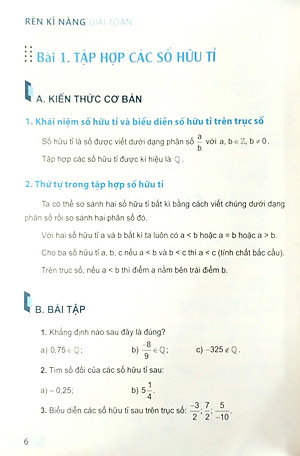 Rèn Kĩ Năng Giải Toán Lớp 7 - Tập 1