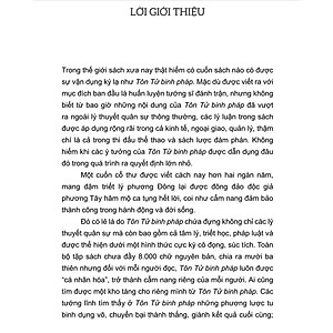 Sách Tôn Tử Binh Pháp ( Tái Bản )