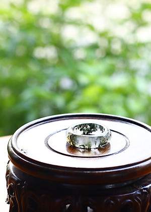  Nhẫn đá băng ngọc thủy tảo mệnh hỏa , mộc - Ngọc Quý Gemstones