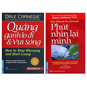 Combo Phút Nhìn Lại Mình (Tái Bản 2016) + Quẳng Gánh Lo Đi Và Vui Sống (2 Cuốn)