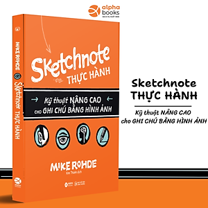 Combo Trọn Bộ Sketchnote - Ghi chép bằng hình ảnh ( Sketchnote Lý Thuyết + Sketchnote Thực hành ) 