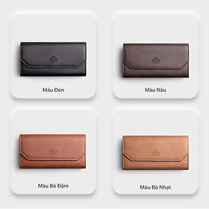 Ví Lata ( Thời trang nữ cầm tay dáng dài - Ví da VN69 )