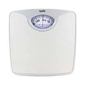 CÂN SỨC KHOẺ CƠ HỌC LAICA ITALY - 130 kg - Mặt cân phủ PVC chống trơn trượt - HÀNG CHÍNH HÃNG