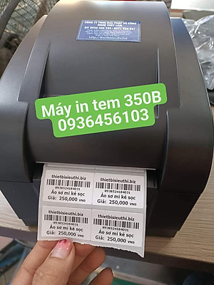 [Set 5 cuộn] Giấy in mã vạch 2 tem khổ 70x22 - Hàng Nhập Khẩu