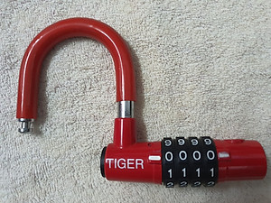 Ổ Khóa mã số loại lớn Tiger, thay đổi được mã số tùy ý - Hàng chính hãng