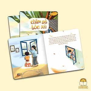 Truyện Kể Trước Khi Ngủ Cho Bé - Cuốn Chim Sẻ Tóc Xù - Truyện Tranh Tiềm Thức Hằng Đêm Dành Cho Bé Trai, Bé Gái 0-3 4-6 Tuổi