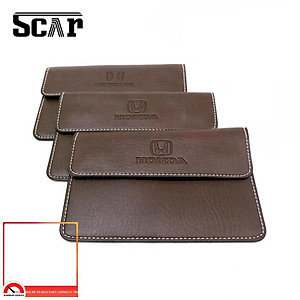 Ví da đựng đăng kiểm, giấy tờ ô tô cao cấp - Bóp đựng giấy tờ xe hơi có logo các dòng xe