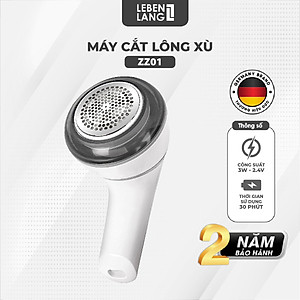 Máy cắt lông xù Lebenlang ZZ01, công suất 3W, sử dụng lên đến 30 phút, bảo hành 2 năm - hàng chính hãng