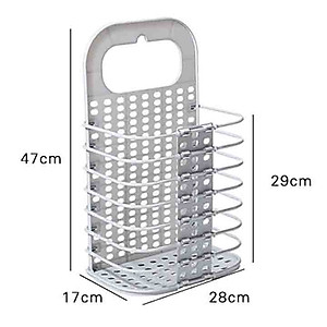 Giỏ đựng đồ gấp gọn thông minh Việt Nhật tặng móc dính, giỏ treo tường đựng quần áo đồ dùng nhà tắm - HÀNG VIỆT NAM