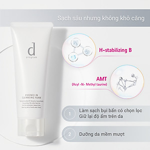 Combo 2 Sữa Rửa Mặt D Program Tạo Bọt Dưỡng Da 120g