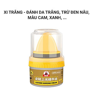 Xi Đánh Bóng Giày Da Làm Bóng Nhanh Đồ Da, Xi Kem Dưỡng Da Có Đầu Mút Hỗ Trợ - HÀNG CHÍNH HÃNG MINIIN