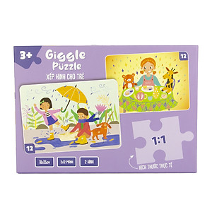 Đồ Chơi Xếp Hình Giggle Puzzle, Đồ Chơi Tư Duy Cho bé 3 - 8 Tuổi