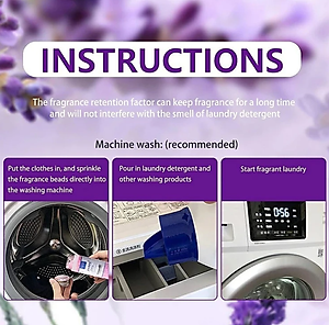 Hạt thơm giặt quần áo KG06  làm mền vải, lưu hương tới 72h, thích hợp giặt tay và giặt máy 110g (màu ngẫu nhiên)- Hàng chính hãng