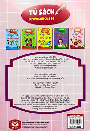 Tủ Sách Luyện Chữ Của Bé - Luyện Viết Chữ Hoa