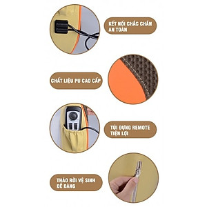 Máy massage lưng hồng ngoại Puli PL-803A-W - 8 bi