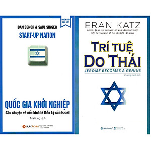 Combo Giải Mã Bí Mật Thông Minh Của Dân Tộc Do Thái ( Quốc Gia Khởi Nghiệp + Trí Tuệ Do Thái ) Tặng Kèm Bookmark Tuyệt Đẹp