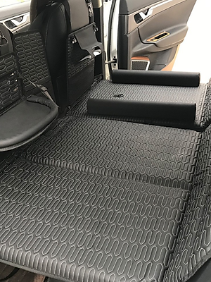 Giường nệm treo ghế ô tô GẤP GỌN - KHÔNG CẦN BƠM, Chịu tải lên đến 600kg, chất liệu cao cấp