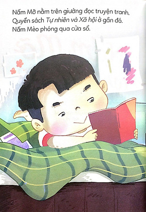 Sách Nấm Mỡ Ở Thị Trấn Nấm - Nấm Mỡ Quên Bài Tập