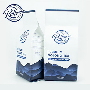 Combo 2 Trà Ô Long ROFFESCO PREMIUM OOLONG TEA 100% Búp Trà Tươi Túi 500g
