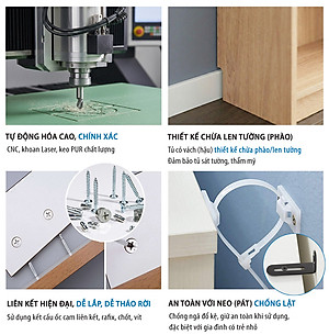 Kệ Gỗ Trang Trí Treo Tường Sáng Tạo Thương Hiệu SIB Decor KT506