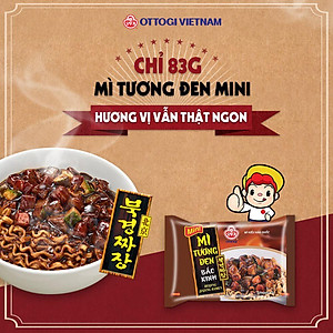 Combo 5 gói Mì Tương Đen Bắc Kinh Ottogi 83g