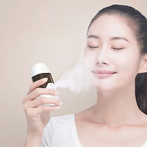 Máy Xông Làm Đẹp Da Mặt Máy xông hơi mặt Máy Xông Tinh Dầu Mặt Mũi Họng Mini Hàng Chính Hãng - Xông Hơi Thảo Dược Tại Nhà - An Toàn Hiệu Quả  (BẬT: BẤM NÚT 2 LẦN)
