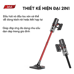Máy hút bụi cầm tay không dây JETZT XS23, hàng chính hãng