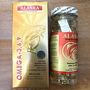 Viên uống Omega 369 của Mỹ - ALASKA DEEP SEA FISH OIL Nuhealth