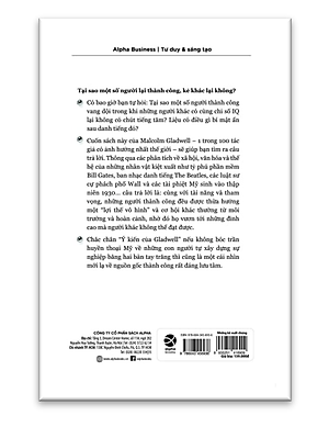 Những Kẻ Xuất Chúng - Malcolm Gladwell