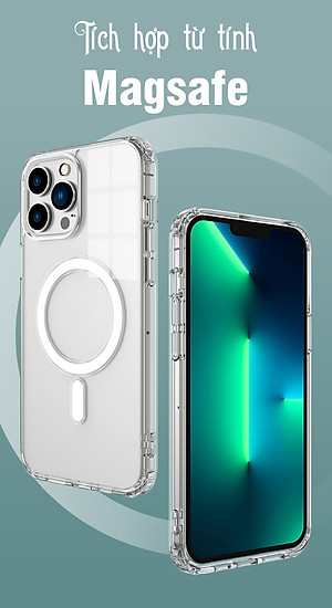 Ốp lưng sạc từ tính dành cho iPhone 15 / 15 Plus / 15 Pro / 15 Pro Max - Hàng chính hãng