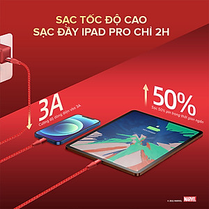 Cáp sạc ANKER PowerLine+ II USB-C TO USB-C dài 1.8M- A9549 - Hỗ trợ sạc nhanh thông qua củ sạc PD hoặc PiQ 3.0