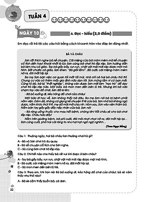 Sách 99 Ngày Em Giỏi Tiếng Việt Lớp 3