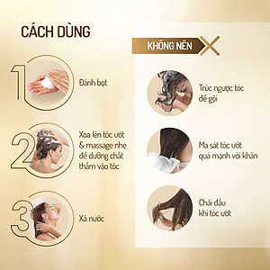 Dầu gội Lashe chai 640g