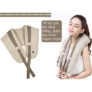 Máy massage đấm bóp lưng, cổ, vai gáy Neck Shoulder W-808 - 2kg