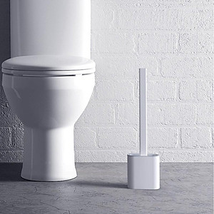 Cọ Vệ Sinh Toilet Bồn Cầu Bằng Silicon Tiện Lợi( giao mầu ngẫu nhiên )
