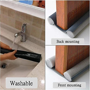 Thanh Chặn Khe Cửa 95cm Đa Năng,Chặn Đáy Khe Cửa, Ngăn Côn Trùng, Chắn Gió Mùa, Ngừa Bụi Bẩn, Giảm Ồn - Hàng chính hãng (Giao màu ngẫu nhiên)